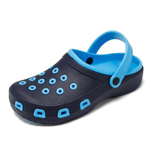 Load image into Gallery viewer, Mens Sandals Durable Daily Wear Dual-Use Summer Hole Shoes Clogs Classic Shoes Garden Clogs Sports Sandals Outdoor Indoor Mens Durable Slippers