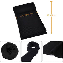 Load image into Gallery viewer, Men's Scaves and Beanie Hat Themal Gloves Set