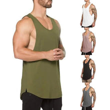 Load image into Gallery viewer, Men's Sleeveless Fitness Vest
