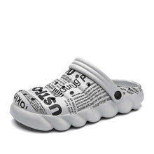 Load image into Gallery viewer, Mens Slippers Summer Flip Flops Sandals Fitness Fashion Garden Clogs Classic Mules Anti-Skid Rubber Sole Slip On Summer Mens Clogs