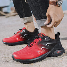 Load image into Gallery viewer, Mens Soft Breathable Outdoor Jogging Hiking Shoes Mountain Waterproof Running Shoes Sneakers Trail Running Non-Slip Hiking Breathable Walking Footwear Athletic Sneaker