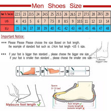Load image into Gallery viewer, Mens Sport Running Sneakers Fashion Men Casual Shoes Breathable Shoes Walking Sneakers Men's Tennis Black Sneakers Trainers Mesh Flat Breathable Summer Walking Beach Mesh Design