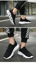 Load image into Gallery viewer, Mens Sport Sneakers Casual Fashion New Light Breathable Red Mesh High Quality Comfortable Running Shoes Men Casual Breathable Walking Sport Athletic Sneakers Gym Tennis Slip On Lightweight Mens Sneakers
