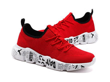 Load image into Gallery viewer, Mens Sport Sneakers Casual Fashion New Light Breathable Red Mesh High Quality Comfortable Running Shoes Men Casual Breathable Walking Sport Athletic Sneakers Gym Tennis Slip On Lightweight Mens Sneakers