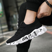 Load image into Gallery viewer, Mens Sport Sneakers Casual Fashion New Light Breathable Red Mesh High Quality Comfortable Running Shoes Men Casual Breathable Walking Sport Athletic Sneakers Gym Tennis Slip On Lightweight Mens Sneakers