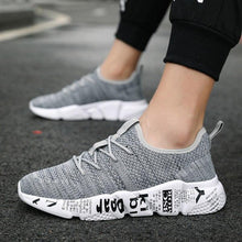 Load image into Gallery viewer, Mens Sport Sneakers Casual Fashion New Light Breathable Red Mesh High Quality Comfortable Running Shoes Men Casual Breathable Walking Sport Athletic Sneakers Gym Tennis Slip On Lightweight Mens Sneakers