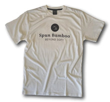 Load image into Gallery viewer, Men's Spun Bamboo Viscose/Organic Cotton Logo T-Shirt