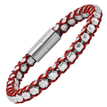 Load image into Gallery viewer, Men's Stainless Steel Box Link Bracelet