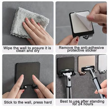 Load image into Gallery viewer, 4-Pack: Storage Hook for Bathroom Razor Shaver or Wall Kitchen Use