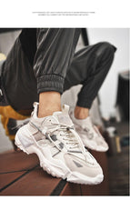 Load image into Gallery viewer, Mens Strong Casual Fashion Chunky Sneakers Height Increasing Spring Thick Sole Footwear Fashion High Quality Sneakers Slip on Walking Shoes High Top Casual Shoes For Men