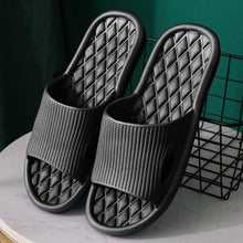 Load image into Gallery viewer, Mens Summer Slippers Shoes Bathroom Anti-slip Casual Beach Sandals Soft Sole Slide Flip Flops Soft Lightweight Flip-Flops Thicken Cushioned Slippers Shower Bathroom Shoes Beach Pool Flip Flop Slippers