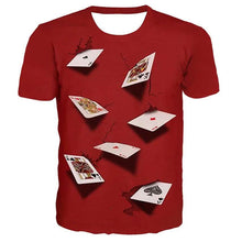 Load image into Gallery viewer, Men's T-Shirt Graphic Simulation Short Sleeve Casual Tops
