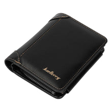 Load image into Gallery viewer, Men's Trifold Clutch Leather Wallet ID Card Holder