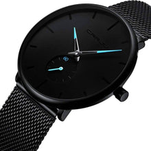 Load image into Gallery viewer, Men's Ultra-Thin Minimalist Waterproof Fashion Wrist Watch