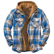 Load image into Gallery viewer, Men's Winter Parka Jacket Cotton Hooded Shirt Jacket