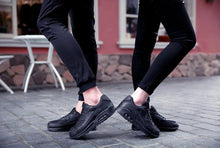Load image into Gallery viewer, Mens Womens Luxury Sneakers Mesh Sports Casual Shoes Solid Lace-Up Outdoor Sports Sneakers Lace Up Unisex Walk Men's Air Athletic Running Shoes Fashion Sport Sneakers