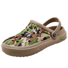 Load image into Gallery viewer, Mens Womens Sandals Hole Shoes Rubber Clogs Couple Garden Shoes Color Printing Air Cushion Beach Sandals Unisex Garden Clogs Lightweight Slip On Women Men Beach Sandals Water Shoes