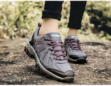 Load image into Gallery viewer, Mens Womens Travel Shoes New Non-Slip Wear-Resistant Climbing Sport Shoes Fashion Outdoor Walking Shoes Comfortable Low Cut Hiking Shoes Wide Breathable Slip Resistant Shoes