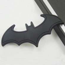 Load image into Gallery viewer, Metal 3D Bat Stickers Fan Emblems Batman 3D Car Badge Auto Car Logo Cartoon Bat Sticker Metal Badge Emblem Tail Decal Motorcycle Car Accessories Metal Bat Car Emblem Logo Stickers Decal Decorations Bat Action Figures Auto Accessories