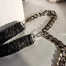 Load image into Gallery viewer, Metal Adjustable Chain Link Belts Fashion Belly Jewelry For Jeans Dresses Elegant Cool Style Lock Design Belts For Women Charming Belt