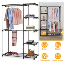 Load image into Gallery viewer, Metal Closet Deluxe Double Rod