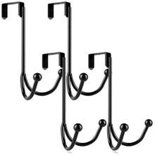 Load image into Gallery viewer, Metal Double Hanging Storage Hooks on Doors