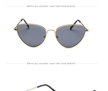 Load image into Gallery viewer, Metal Round Sunglasses Retro Design Sunglasses For Women New Cat Eye Glasses For Women New Popular Eyeglasses For Female Ladies Cat Eye Retro Sunglasses