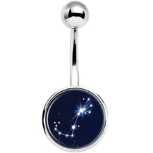 Load image into Gallery viewer, Zodiac Constellation Scorpio Belly Ring