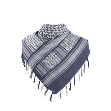 Load image into Gallery viewer, Military Arab Keffiyeh Shemagh Scarf Cotton Winter Shawl Neck Warmer Cover Head Wrap Windproof Tactical Camping Scarf Men Women Shemagh Keffiyeh Men Arab Kufiyah Keffiyeh Arabic Muslim Head Wrap Men Scarf Shawl