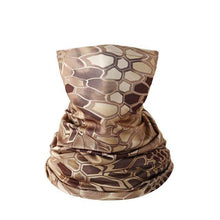 Load image into Gallery viewer, Military Tactical Balaclava Men Camouflage Hiking Scarf Ski Cycling Face Mask Tubular Camping Hunting Neck Gaiter Cover Camouflage Bandana Motorcycle Bike Riding Protection Headscarf Camping Hiking Protective Face Camo Scarf Shemagh