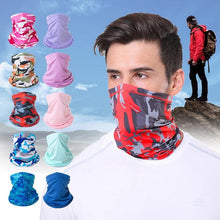 Load image into Gallery viewer, Military Tactical Balaclava Men Camouflage Hiking Scarf Ski Cycling Face Mask Tubular Camping Hunting Neck Gaiter Cover Camouflage Bandana Motorcycle Bike Riding Protection Headscarf Camping Hiking Protective Face Camo Scarf Shemagh
