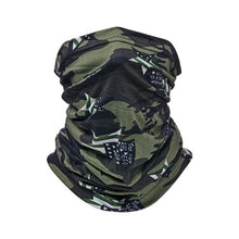 Load image into Gallery viewer, Military Tactical Bandana Summer Face Scarves Polyester Camo Anti-UV Windproof Soft Neck Gaiter Cover for Men Women Neck Gaiter Unisex Face Scarf Cover Cooling Thin Breathable Lightweight Sun Protection for Cycling Fishing Hiking Running