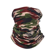 Load image into Gallery viewer, Military Tactical Bandana Summer Face Scarves Polyester Camo Anti-UV Windproof Soft Neck Gaiter Cover for Men Women Neck Gaiter Unisex Face Scarf Cover Cooling Thin Breathable Lightweight Sun Protection for Cycling Fishing Hiking Running