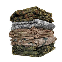 Load image into Gallery viewer, Military Tactical Scarf Camouflage Mesh Neck Scarf Keffiyeh Sniper Face Scarf Shemagh Head Wrap for Outdoor Camping Hunting Men Tactical Military Keffiyeh Net Mesh Neck Scarf Scrim Veil Shemagh Head Wrap Face Scarf Bandana Outfit Headband