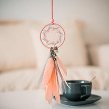 Load image into Gallery viewer, Mini 38cm Dream Catchers Hanging Room Decoration Indian Style Feathers Pendants Bag Key Chains Wind Chimes Wall Decor Native American Handmade For Bedroom Car & Wall Hanging Decoration Ornaments Dream Catchers For Girls Boys Room