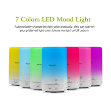 Load image into Gallery viewer, Mini Cool Mist Humidifier with 7 Color LED Lights