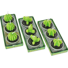 Load image into Gallery viewer, Mini Delicate Succulent Plants Candles Cactus Tea light Candles Handmade Delicate Succulent Cactus Candles Flameless Aromatherapy Candles For Birthday Party Wedding Spa Handmade Aromatherapy Candles For Birthday Party Wedding Home Decor Plant Candle