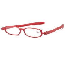 Load image into Gallery viewer, Mini Design Reading Glasses For Men Women Rotating Small Oval Presbyopia Eyewear Portable Unisex Reader Eyeglasses Mini Compact Slim Reading Glasses Lightweight Portable Readers