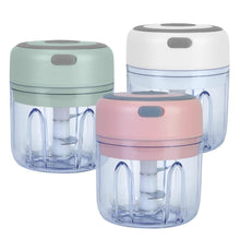 Load image into Gallery viewer, Mini Electric Cordless Garlic Chopper