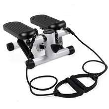 Load image into Gallery viewer, Mini Fitness Stepper with 2 Resistance Bands LCD Monitor