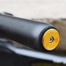 Load image into Gallery viewer, Mini Lightweight Lock Mountain Bicycle Grip Handlebar End Cap Handle Bar Grips End Plugs Mountain Bike Road Bicycle One Pair Bike Handlebar End Plugs Aluminum Alloy Expansion Handlebar Grips Cap