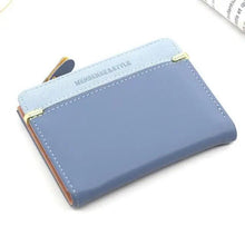 Load image into Gallery viewer, Mini PU Leather Women Elegant Purse Wallet Simple Design Lightweight Portable Small Female Wallet