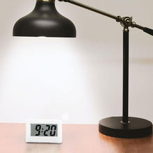 Load image into Gallery viewer, Mini Small Car Desk Digital Clock Watch Car Dashboard Digital Clock Vehicle Adhesive Clock with Jumbo LCD Time & Day Display Mini Automotive Stick On Watch for Car T Gauges Mini Digital LCD Screen Travel Electronic Clock For Home Office Desktop Clocks