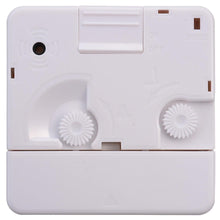 Load image into Gallery viewer, Mini Square Bedside Silent Sweep Alarm Clock Mini Square Bedside Silent Sweep Alarm Clock Student Silent Snooze Alarm Clock Student Silent Snooze Alarm Clock Non Ticking Noise With LED Snooze Light Decor