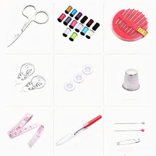 Load image into Gallery viewer, Mini Travel Sewing Kit Fabric Repair Set