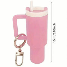 Load image into Gallery viewer, Mini Water Bottle Keychain - Street Style, Plastic Material