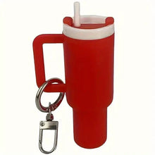 Load image into Gallery viewer, Mini Water Bottle Keychain - Street Style, Plastic Material