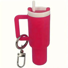 Load image into Gallery viewer, Mini Water Bottle Keychain - Street Style, Plastic Material
