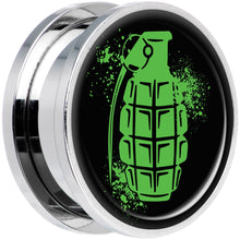 Load image into Gallery viewer, Green Grenade Steel Screw Fit Plug Set 20mm