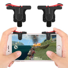 Load image into Gallery viewer, Mobile Game Triggers Fire Button Aim Key Shooter High Sensitivity Phone Game Gamepad For Universal Smartphone Mobile Game Controllers, Phone Triggers for Mobile Phone, Shooter Sensitive Controller Joysticks Gamepad